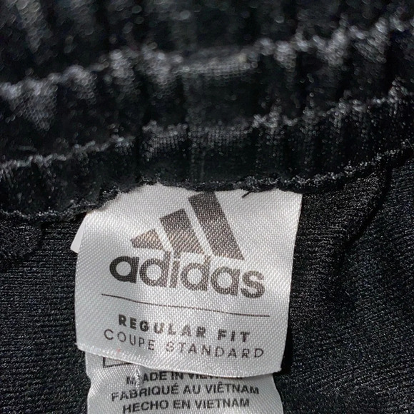 ADIDAS tricot joggers pull on elastic waistband 2 side slip pockets NEW size 8 - Picture 5 of 12